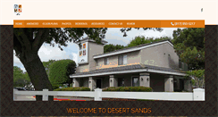 Desktop Screenshot of desertsandsapartments.com